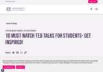 10 Must Watch Ted Talks for Students