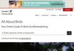 All About Birds - Cornell
