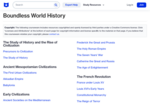 Boundless World History