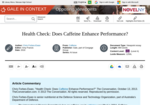 Caffeine Products May Be Dangerous
