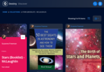 Collection of digital and print books on Stars