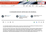 Conservation officer on patrol