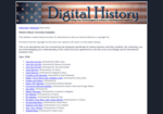 Digital History: Historic music from WWI - 1920s