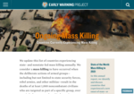 Early Warning Project - Ongoing Mass Killing
