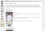 Gentlemen's Clothing - by layer - 1860's
