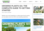 Growing Plants 101: The Complete Guide to Getting Started