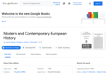 Modern and Contemporary European History (book)