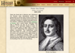 Peter the Great: (Peter I of Russia): 1672–1725