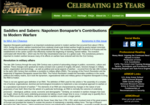 Saddles and Sabers: Napoleon Bonaparte’s Contributions to Modern Warfare