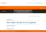 The Public Health Act In England