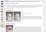 Women's Clothing - by layer - 1860's